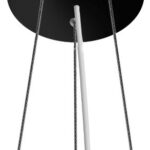 Relco S.r.l  Seilabhänung mit Baldachin  für Mercedes 1200mm, schw 6024-B-S-1200