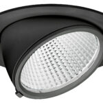 roundCENTURY 90 MultiSwitch - Runde Einbauleuchten dreh-ausschwenkbar schwarz 22,6W 42° 3000K/3500K/4000K CRI93