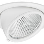 roundCENTURY 90 MultiSwitch - Runde Einbauleuchten dreh-ausschwenkbar weiss 22,6W 42° 3000K/3500K/4000K CRI93