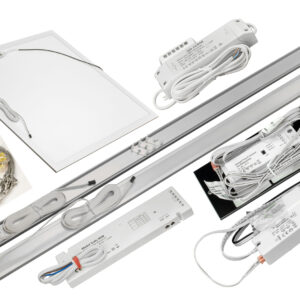 FIT-OUT - LED Leuchtenset einbau-, pendel-, Aufbauteile weiss 101W 140° 2700K-5000K CRI90 AA1100304.00.57