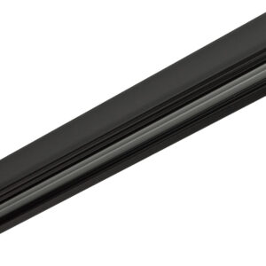 GLOBAL Trac Base Stromschiene 1-Phasen Aufbauschiene 3000mm - schwarz GB2300-2