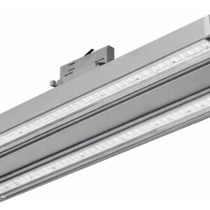 linetrackCENTURY 32 - Schienenstrahler linear, drehbar, schwenkbar silber 60° 3000K CRI80 AA82780.01.91