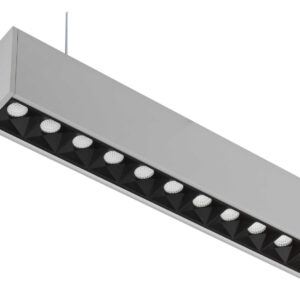 penCENTURY 1200 BAP - Pendelleuchten silber 50W 50° 4000K CRI80 AA81768.01.92