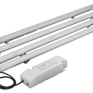 LED Sanierungseinsatz 4x - LED Leuchtenset starr silber 24W 180° 4000K CRI92 AB1100349.01.92