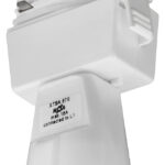 GLOBAL Trac Pro Typ F Multiadapter Steckdoseneinsatz für 3-Phasen Stromschiene, 16A, 240V - weiss XTSA 67S-3