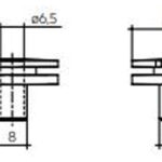 TRIDONIC mechanisches Zubehör ACU ALU NIPPLE M10x1