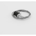 EUTRAC Seiladapter mit Stahlseil L=1500 mm für schwere Pendelleuchten, 100N 1500mm - {{attr_pa_farbe}}