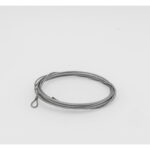 Stahlseil mit Schlaufe Drahtseil 7x7, Ø 1,5mm mit Schlaufe. Seilfestigkeitsklasse: 1770 N/mm² nach EN-12385-4,