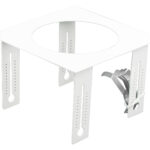 Adapterrahmen, quadratisch 185x185mm, {{attr_pa_farbe}} für roundVISION 90 und roundCENTURY 90