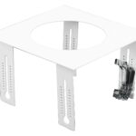 Adapterrahmen, quadratisch 200x200mm, {{attr_pa_farbe}} für roundVISION 90 und roundCENTURY 90