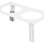 Adapterrahmen, rechteckig 185x350mm, {{attr_pa_farbe}} für roundVISION 90 und roundCENTURY 90