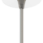 Netzanschluss, Rosette aus Metal, Dia=80mm, weiss, L=2000mm für CYCLONE slim und Easyline