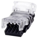Verbinder Leiterplatte zum Kabel, 2PIN für stripCENTURY IP20, 10mm PCB, 240LED pro Meter, einfarbig