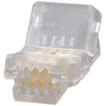 Verbinder Leiterplatte zum Kabel, 4PIN für stripCENTURY IP65, 10mm PCB, 30-120LED pro Meter, einfarbig