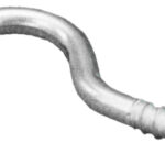 GLOBAL Trac Pro Haken für GLOBAL Trac Pro 2mm Hakenträger und Anhang - grau