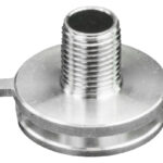 GLOBAL Trac Pro Montagenippel für Multiadapter GA 100/69, M10x1, Gewindelänge