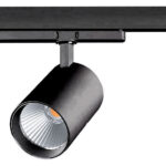 LED REGINA 3CCT - Schienenstrahler dreh-schwenkbar schwarz 19W/27W/30W/40W 40° 3000K/3500K/4000K CRI{{attr_pa_farbwiedergabeindex-cri}}