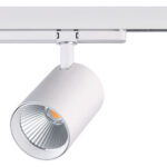 LED REGINA 3CCT - Schienenstrahler dreh-schwenkbar weiss 19W/27W/30W/40W 40° 3000K/3500K/4000K CRI{{attr_pa_farbwiedergabeindex-cri}}