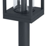 Zeitlose Aluminium-Wandleuchte mit E27-Fassung, Glasdiffusor und Sensoroption