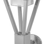Solarbetriebene Wand- und Pollerleuchten mit Bewegungs- und Lichtsensoren