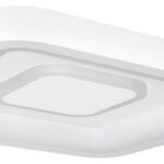 Smarte dekorative Decke mit 2 Lichtern TW RGB und dimmbar