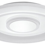 Smarte dekorative Decke mit 2 Lichtern TW RGB und dimmbar