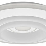 Smarte dekorative Decke mit 2 Lichtern TW RGB und dimmbar