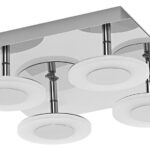 Smart Badezimmer dekorative Decke und Wand mit WLAN-Technologie IP44 TW und dimmbar