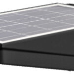 Solarbetriebene Flutlichter mit Tageslicht- und Bewegungsmelder