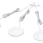 Unterschrank Spot Leuchte in runder Form mit magnetisch verschliessbarem Ring