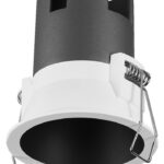 Einbaustrahler mit integrierten LEDs