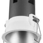 Einbaustrahler mit integrierten LEDs