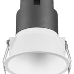 Einbaustrahler mit integrierten LEDs