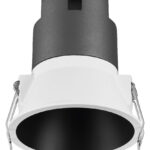 Einbaustrahler mit integrierten LEDs