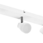 Deckenanbau-Leuchte mit flexiblen GU10-Strahlern