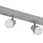 Deckenanbau-Leuchte mit flexiblen GU10-Strahlern