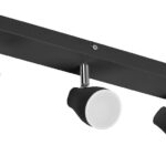 Deckenanbau-Leuchte mit flexiblen GU10-Strahlern
