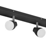 Deckenanbau-Leuchte mit flexiblen GU10-Strahlern