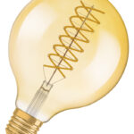 Dimmbare LED-Lampen, Vintage-Edition, klassische Ballform mit LED Technologie im  Glühwendel-Design
