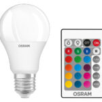 LED-RGBW-Lampen mit Fernbedienung