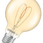 Dimmbare LED-Lampen, Vintage-Edition, klassische Ballform mit LED Technologie im  Glühwendel-Design