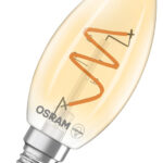 Dimmbare LED-Lampen, Vintage-Edition, klassische Kolben-, Minikerzen- und Miniballform mit LED Technologie im dünnen dekorativen Glühwendel-Design