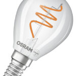 Dimmbare LED-Lampen, Vintage-Edition, klassische Kolben-, Minikerzen- und Miniballform mit LED Technologie im dünnen dekorativen Glühwendel-Design