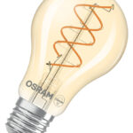Dimmbare LED-Lampen, Vintage-Edition, klassische Kolben-, Minikerzen- und Miniballform mit LED Technologie im dünnen dekorativen Glühwendel-Design
