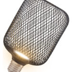 Flatlampe im Metallgehäuse