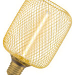 Strohfilament im Metallgehäuse