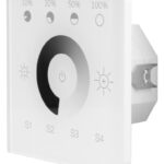 Manuelles Steuergerät mit Touch-Display für bis zu 25 Lichtprodukte
