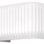 Dekorative Gips-Leuchten mit austauschbarem Leuchtmittel