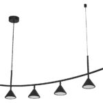 Dekorative Leuchten aus Metall mit integriertem LED