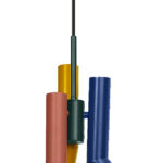 Dekorative Leuchten aus farbigem Metall mit E27 Fassung